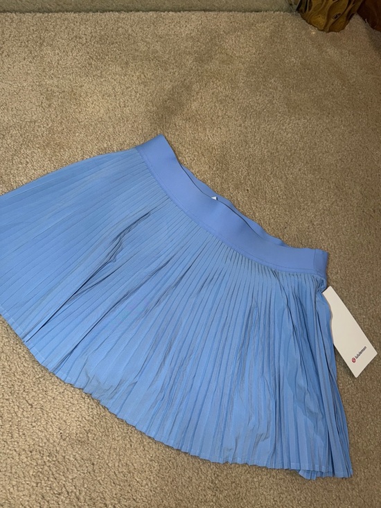 lululemon athletica Dresses & Skirts - lululemon athletica Light Blue Pleated Skater Skirt